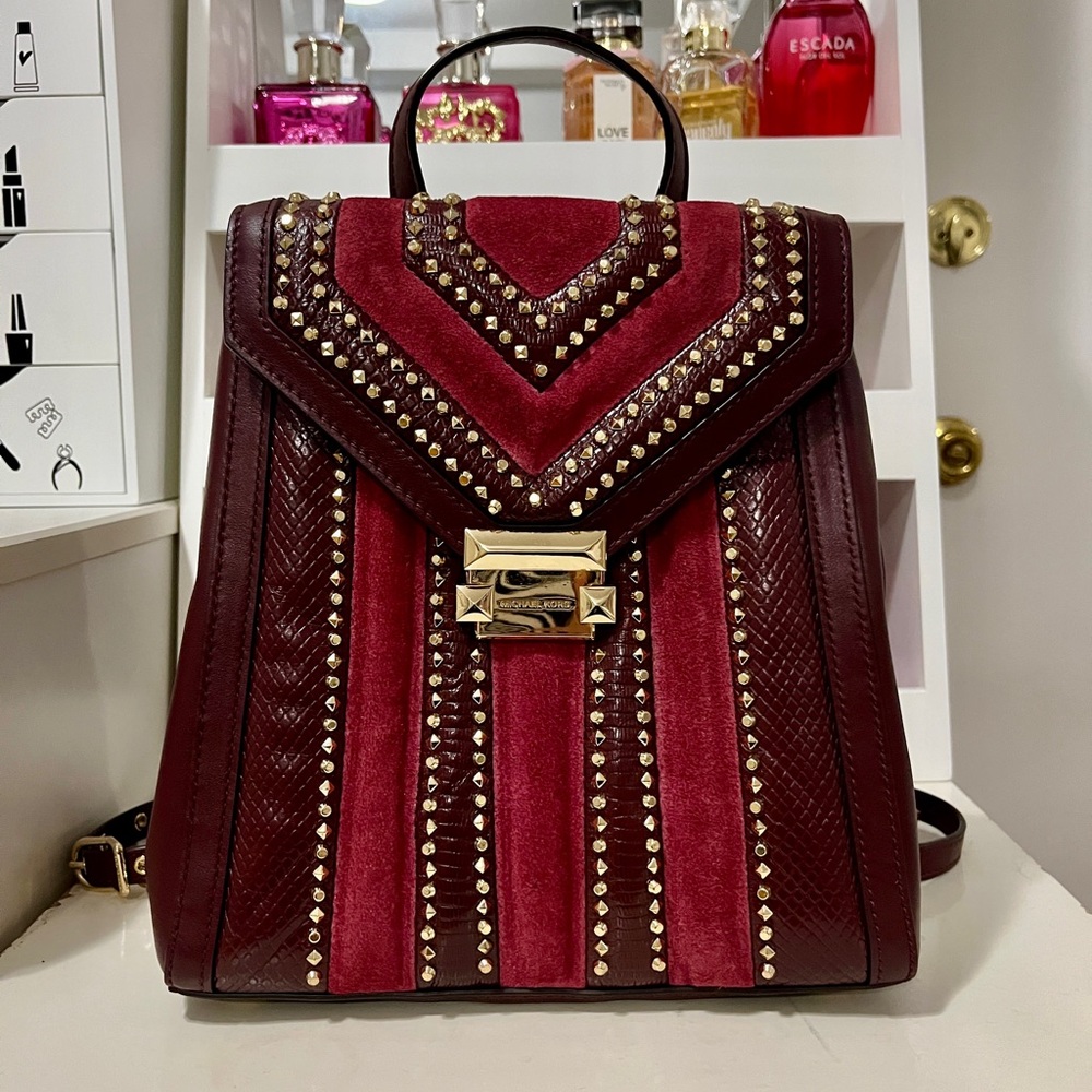 Michael Kors Whitney Mixed Media Backpack
